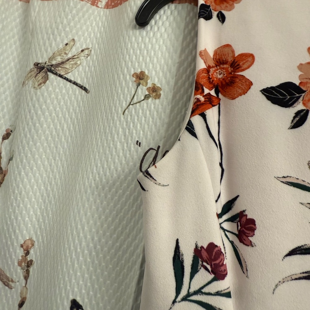 Calvin Klein Pink Floral Midi Dress - Picture 5 of 7